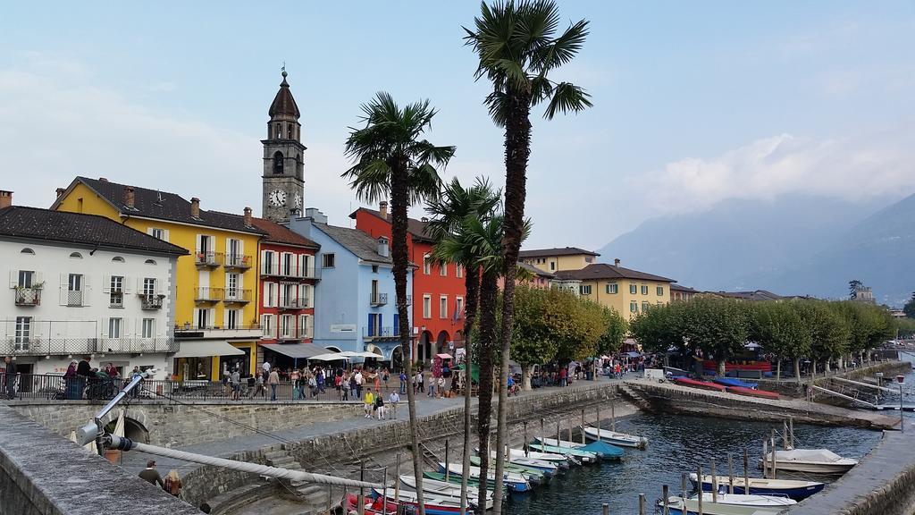 Locarno, Casa Pioda - Nahe Zentrum, Mit Balkon Und Parkplatz Екстер'єр фото